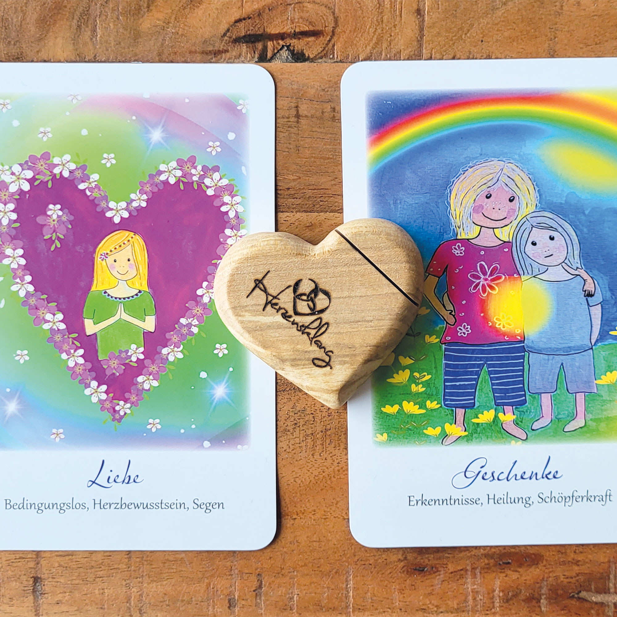 Kartenhalter Herz – Bild 5